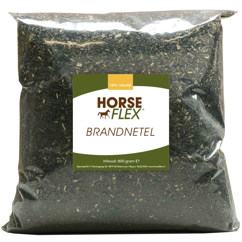 HorseFlex Brandnetel — 800 gram Zak