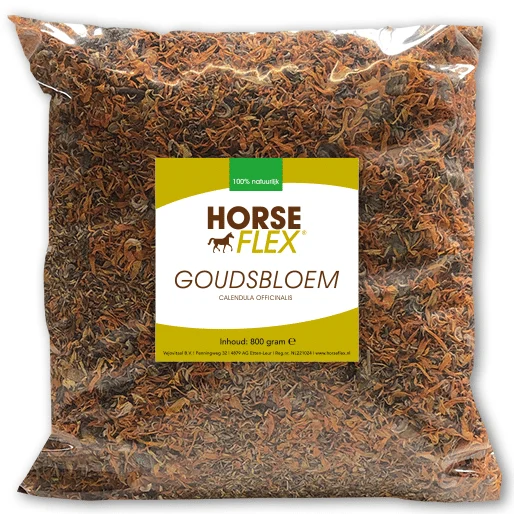 HorseFlex Goudsbloem — 800 gram Navulzak