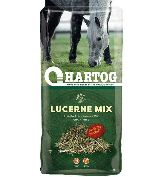 Hartog Lucerne Mix – Vezelrijk Ruwvoer 18 Kg