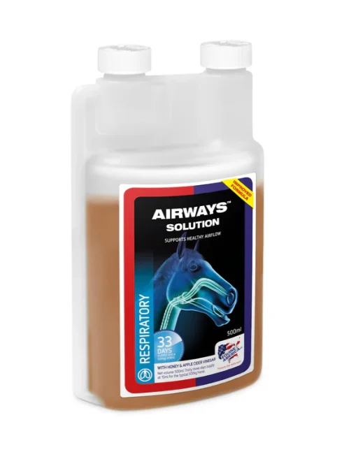 Equine America Airways Solution 500 Ml (Voor 33 Dagen)