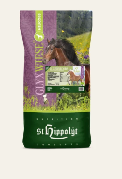 St. Hippolyt GlyxWiese® Bio Luzernecobs 20 Kg