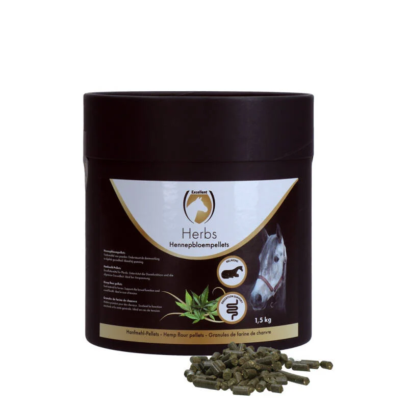 Excellent Horse Herbs Hennepbloempellets 1,5 kg