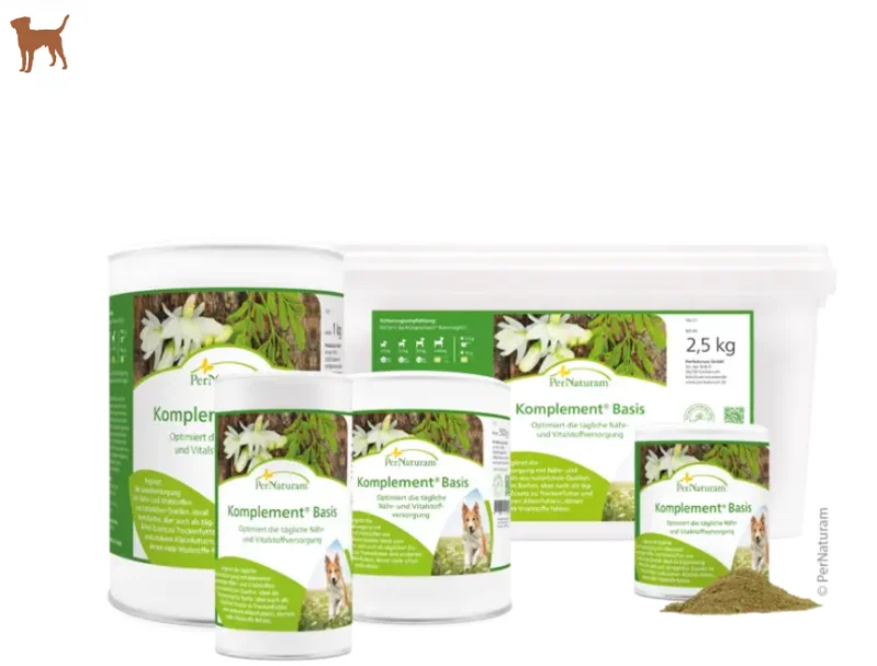 PerNaturam Hond Komplement Komplement® Basis – Optimaliseert de dagelijkse toevoer van voedingsstoffen en vitale stoffen