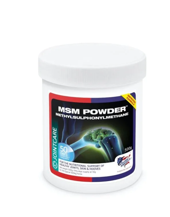 Equine America MSM Powder 500 gram (50 Dagen)