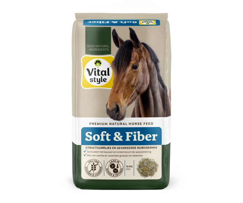 Vitalstyle RuwvoerMix Soft & Fiber 15 Kg