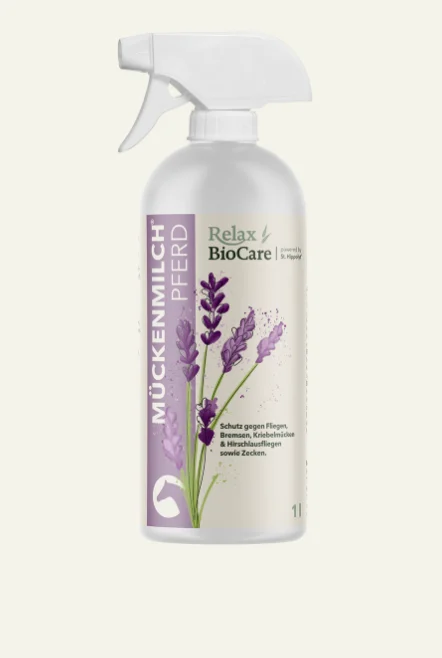 St. Hippolyt Relax- Biocare Mückenmilch 1 Ltr (Muggenspray)