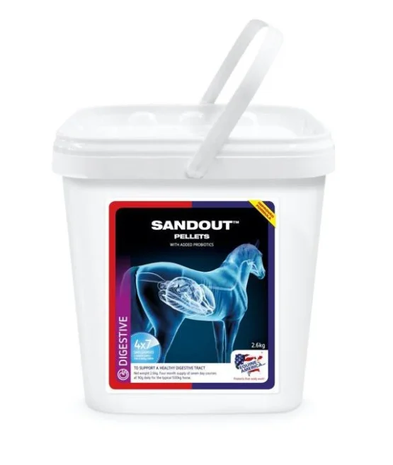 Equine America Sandout pellets 2,6 Kg (4 kuren van 7 Dagen)