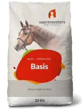 Voermeesters Basis 20 Kg GMO- Controlled Paardenvoer