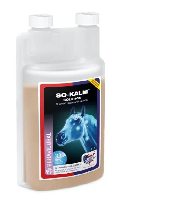 Equine America So Kalm Solution 1 Ltr (33 Dagen)
