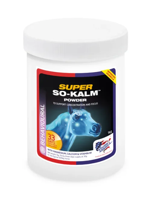Equine America Super So Kalm Powder 1 Kg (33 Dagen)