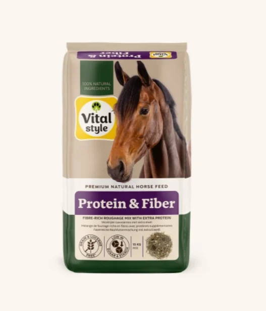 Vitalstyle Ruwvoermix Protein & Fiber 15 Kg