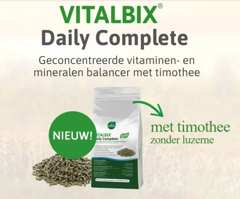 Vitalbix Daily Complete Timothy 14 Kg